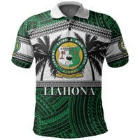 Custom Tonga Liahona High School Polo Shirt Polynesian Patterns LT6 Unisex Green - Polynesian Pride