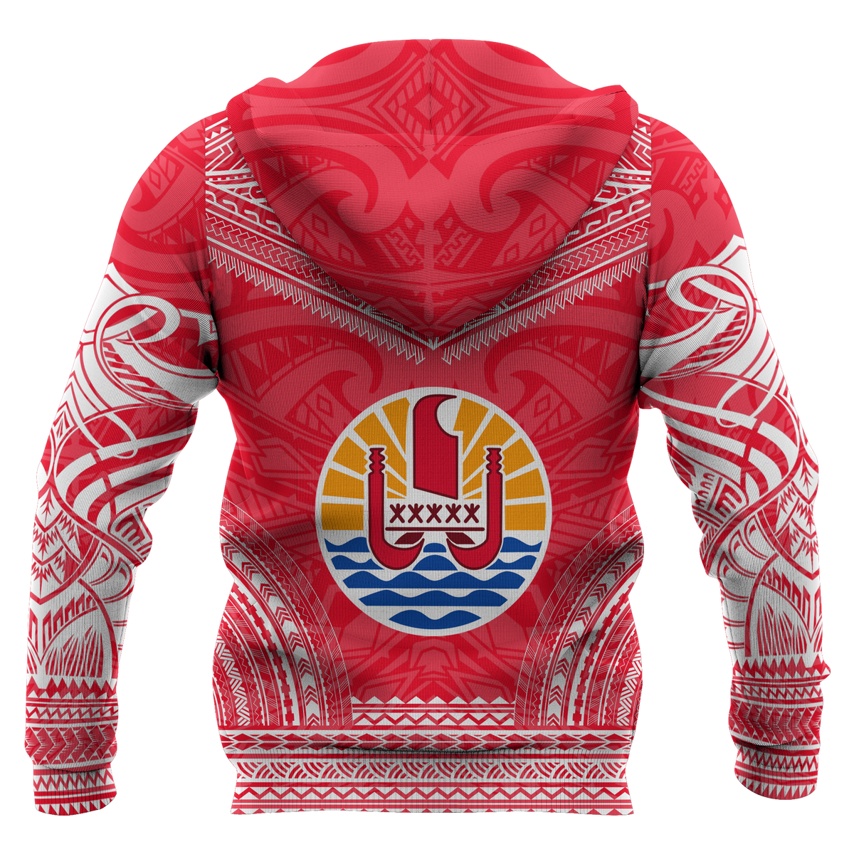 French Polynesia Chief Pullover Hoodie - Polynesian Pride