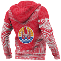 French Polynesia Chief Pullover Hoodie - Polynesian Pride