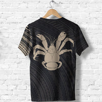 Niue T Shirt Niue Coconut Crab Polynesian Tattoo Style - Polynesian Pride