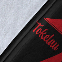 Tokelau Premium Blanket - Red Polynesian Tentacle Tribal Pattern - Polynesian Pride