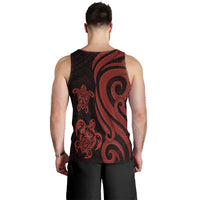 Federated States of Micronesia Men's Tank Top - Red Tentacle Turtle - Polynesian Pride