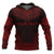 Vanuatu Polynesian Chief Custom Hoodie Red Version - Polynesian Pride