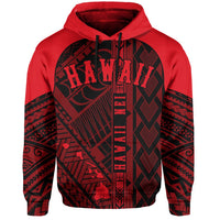 Hawaii Nei Hoodie Polynesian Red - Polynesian Pride