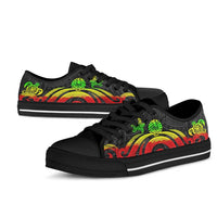Tahiti Low Top Canvas Shoes - Reggae Tentacle Turtle - Polynesian Pride