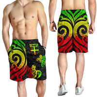 Fiji Men's Short - Reggae Tentacle Turtle - Polynesian Pride