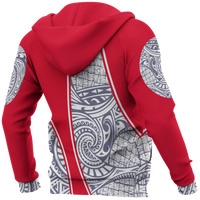 French Polynesia Hoodie Gash Style - Polynesian Pride