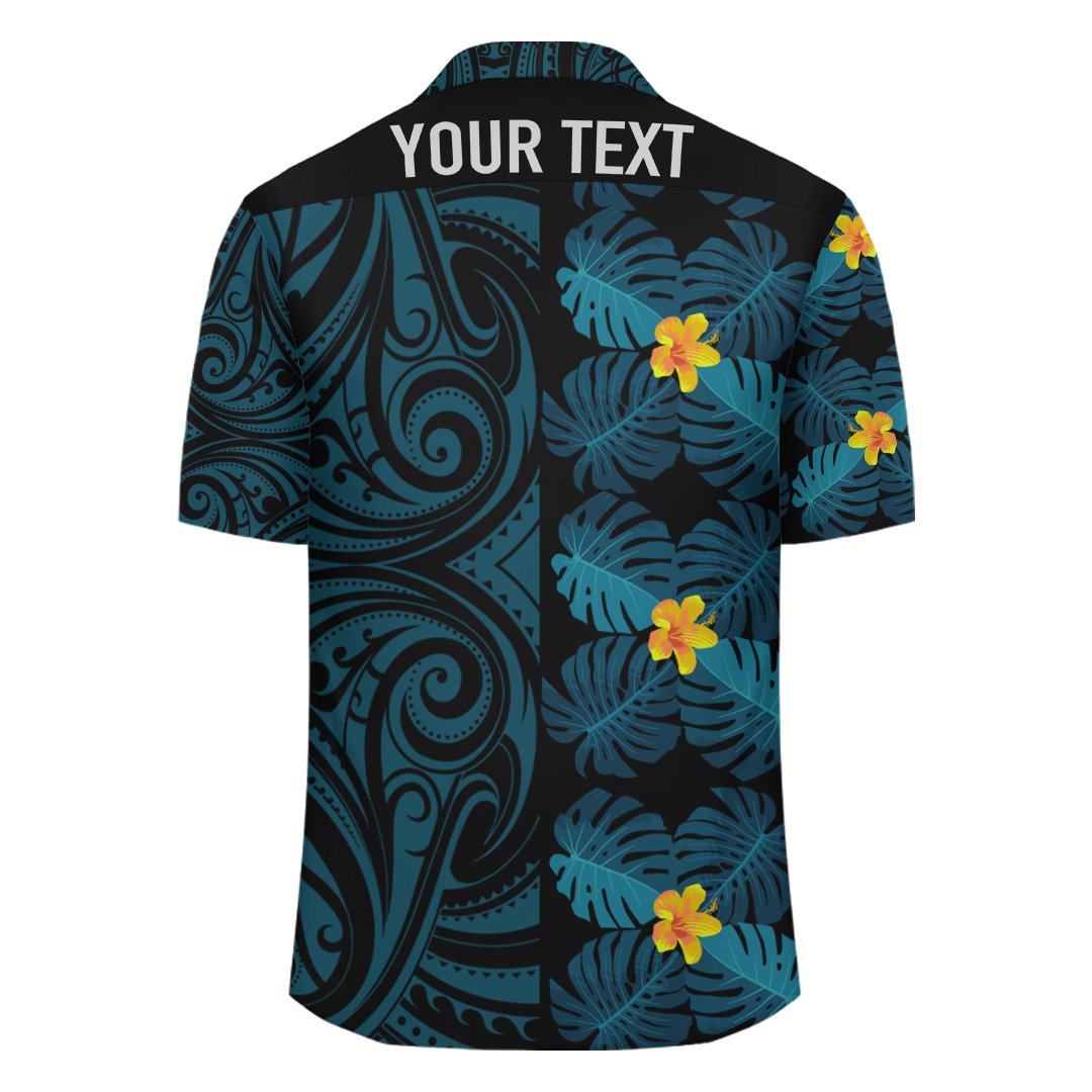 (Personalized) Hawaii Monsteria Tropical Polynesian - Hawaiian Shirt - Melio Style - Polynesian Pride