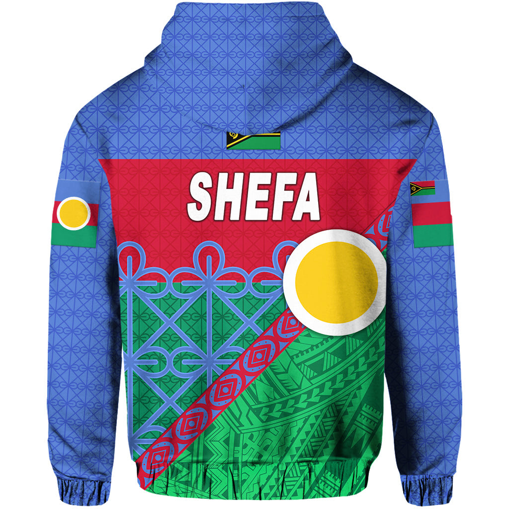 Shefa Province Hoodie Vanuatu Pattern Unique Style LT8 - Polynesian Pride