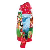 Hawaii Christmas Sweatshirt - Mele Kalikimaka Santa Claus - Polynesian Pride