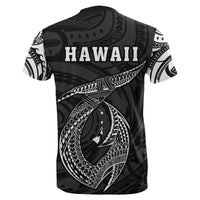 Hawaii Hook Polynesian White Maui T Shirt - Polynesian Pride