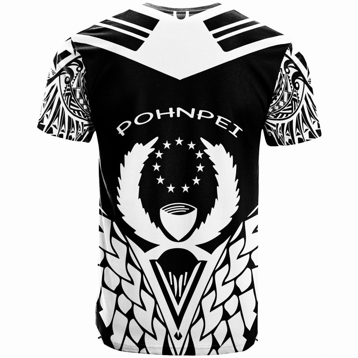 Pohnpei Custom T Shirt Aquaman White Color - Polynesian Pride