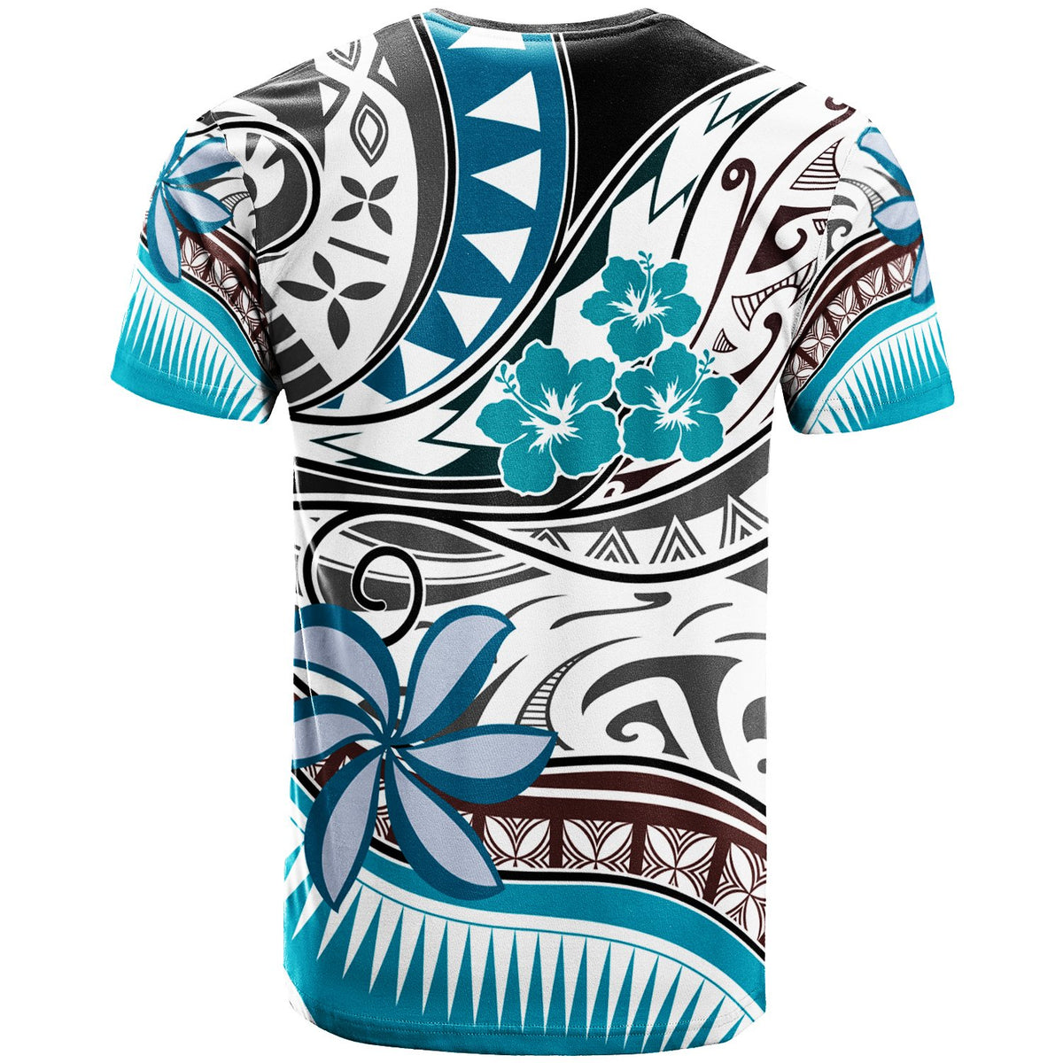 Tonga Polynesian T Shirt Flower and Flow - Polynesian Pride