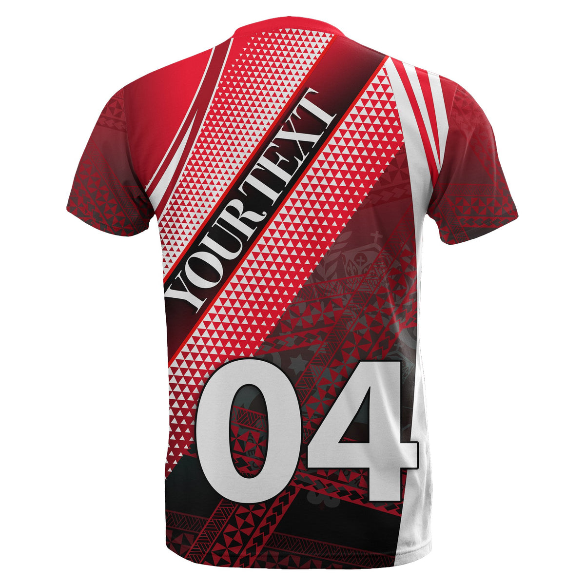 Custom Tonga T Shirt Special Line Polynesian - Polynesian Pride