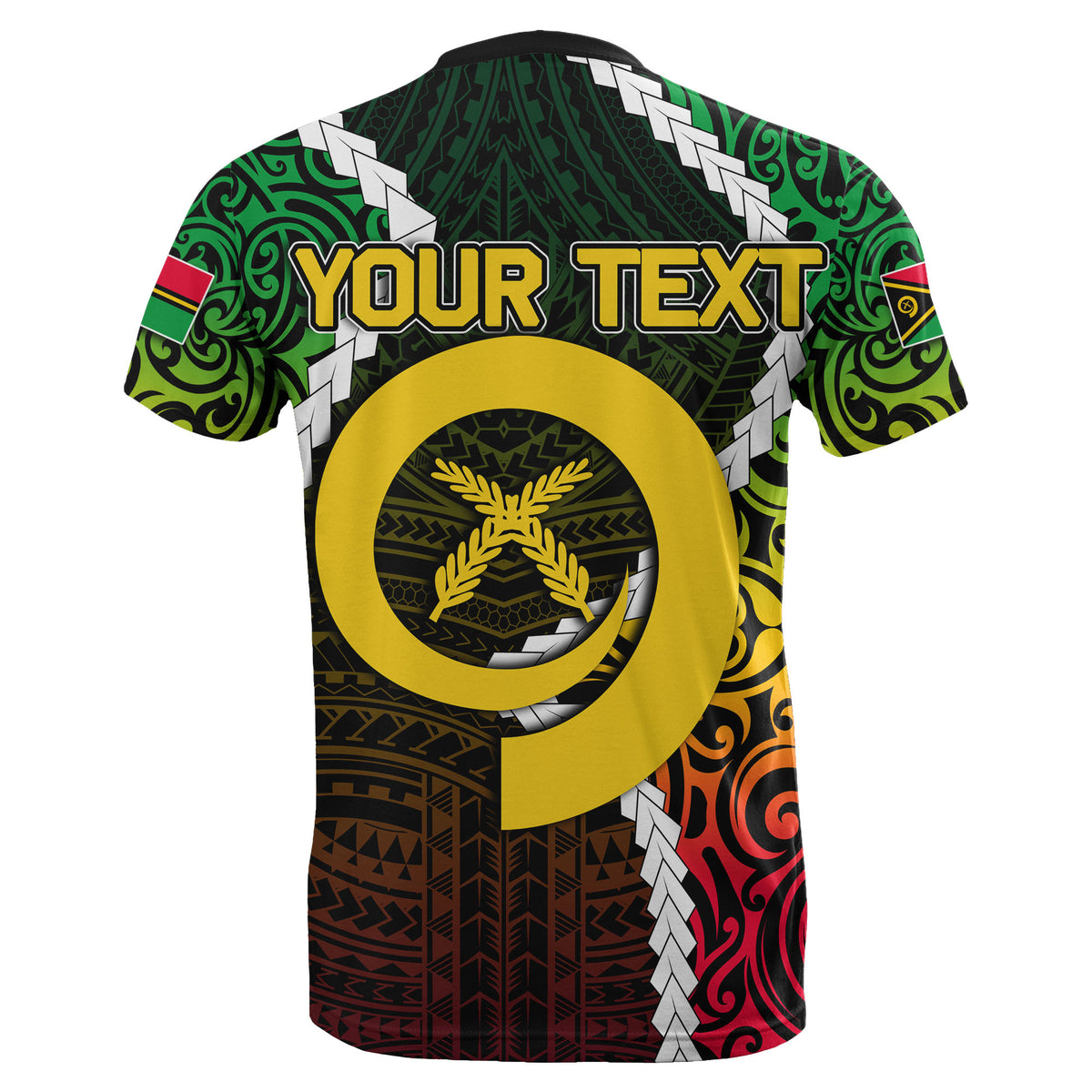 Custom Vanuatu T Shirt Special Style LT6 - Polynesian Pride