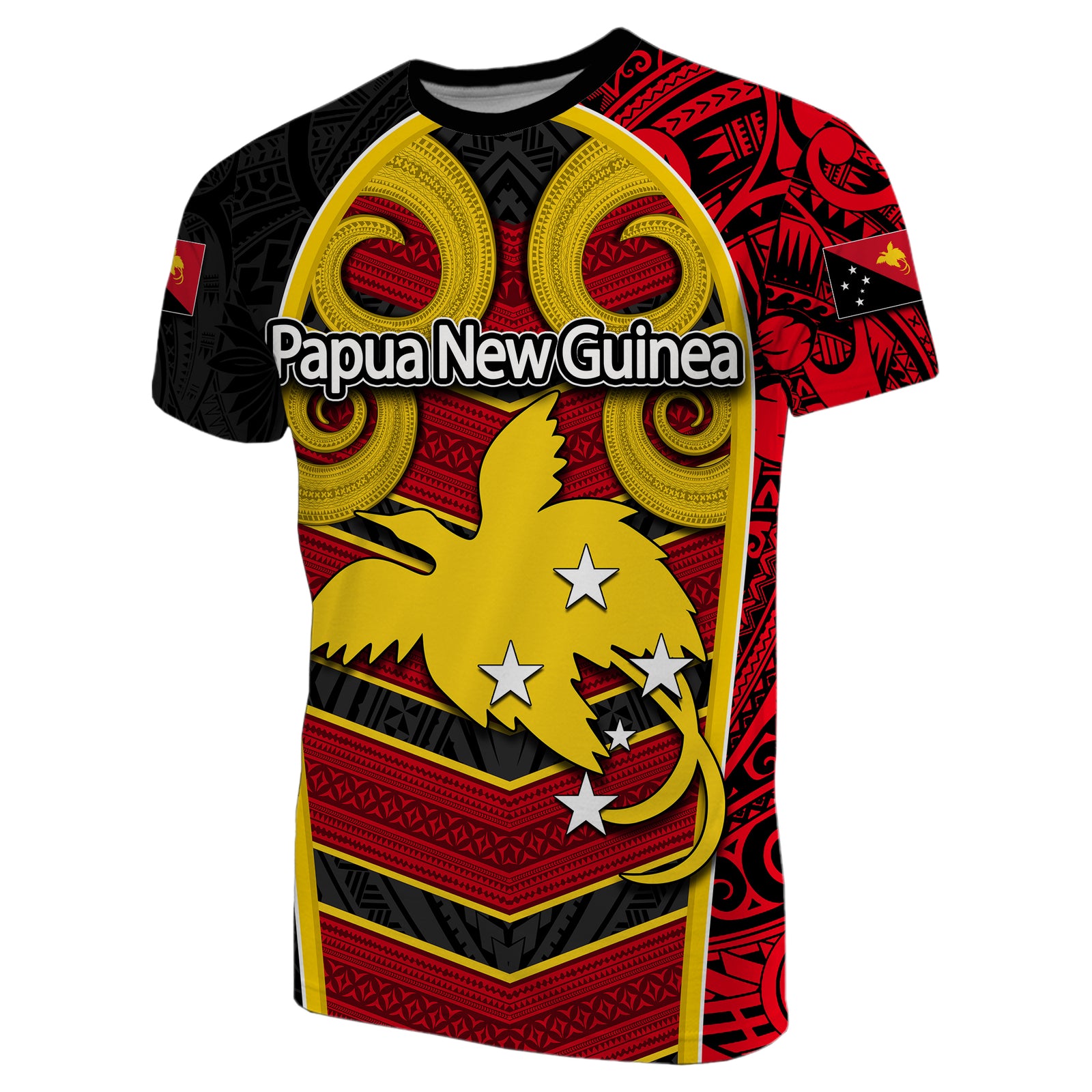 Custom Papua New Guinea T Shirt Independence Day Special Style LT6 Unisex Red - Polynesian Pride