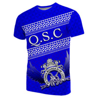Queen Salote College T Shirt Unisex Blue - Polynesian Pride