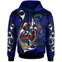 Guam Hoodie Custom Guam Independence Day With Hook Polynesian Patterns LT10 - Polynesian Pride