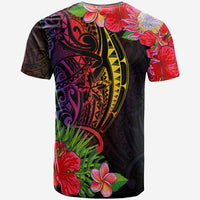 American Samoa T Shirt Tropical Hippie Style - Polynesian Pride