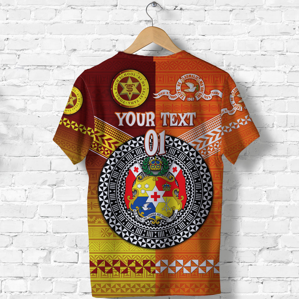 Custom Tonga Tailulu College and Tonga High School T Shirt Together Unique Style LT8 - Polynesian Pride