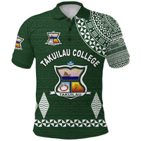 Custom Tonga Takuilau College Polo Shirt Simple Style LT8 - Polynesian Pride
