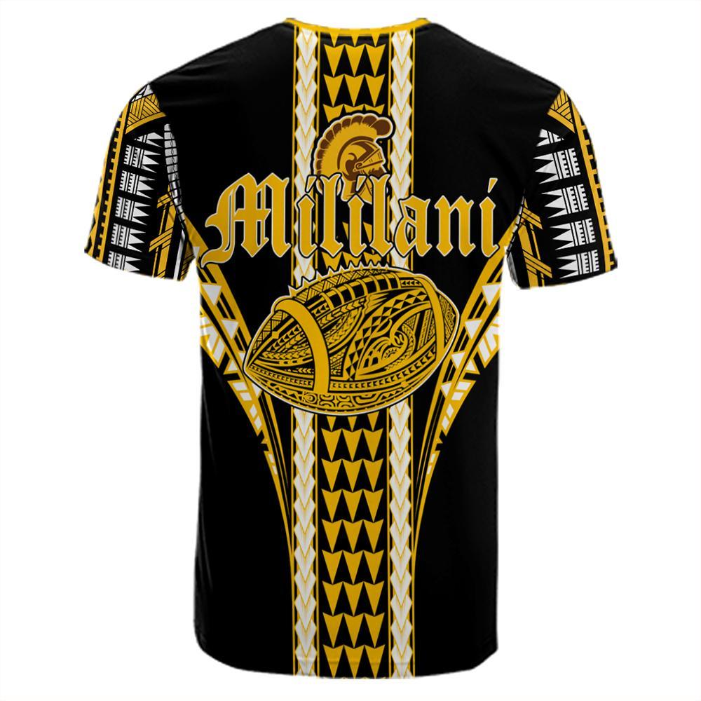 Hawaii Mililani High Football Jersey T Shirt - Polynesian Pride