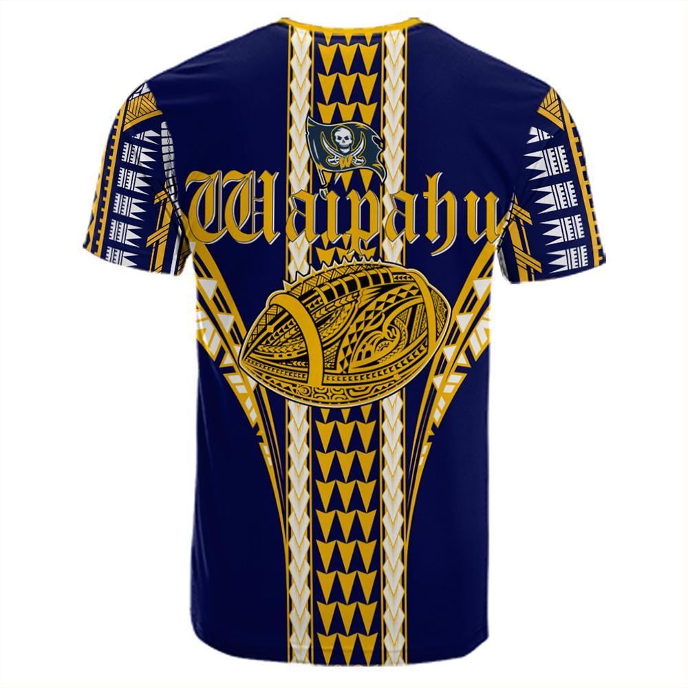 Hawaii Waipahu High Football Jersey T Shirt - Polynesian Pride