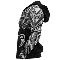 Polynesian Pullover Hoodie Polynesian Turtle Tattoo Style A07 - Polynesian Pride