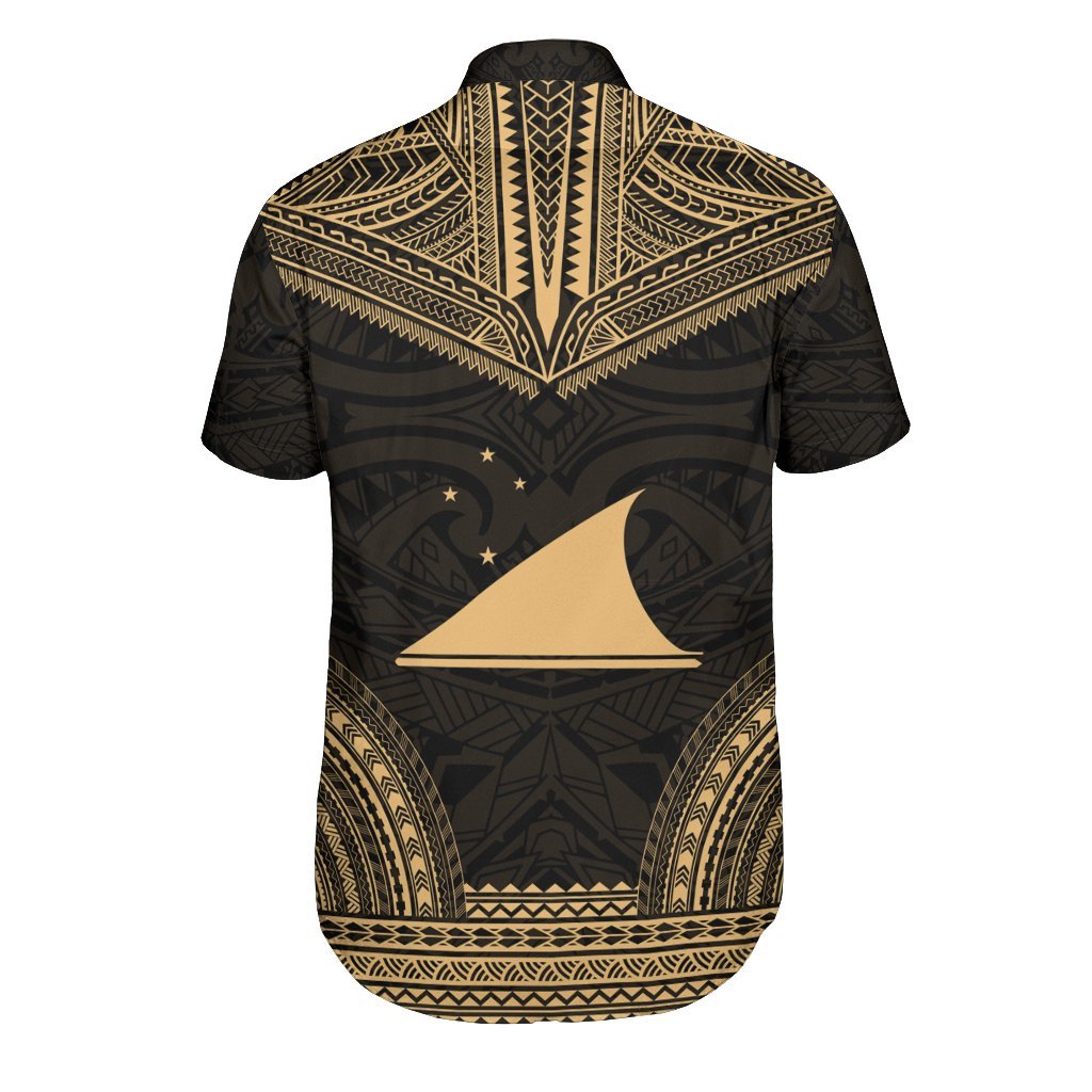 Tokelau Polynesian Chief Shirt - Gold Version - Polynesian Pride