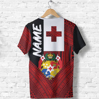 Custom Tonga T Shirt Ikale Tahi Creativity Rugby - Polynesian Pride