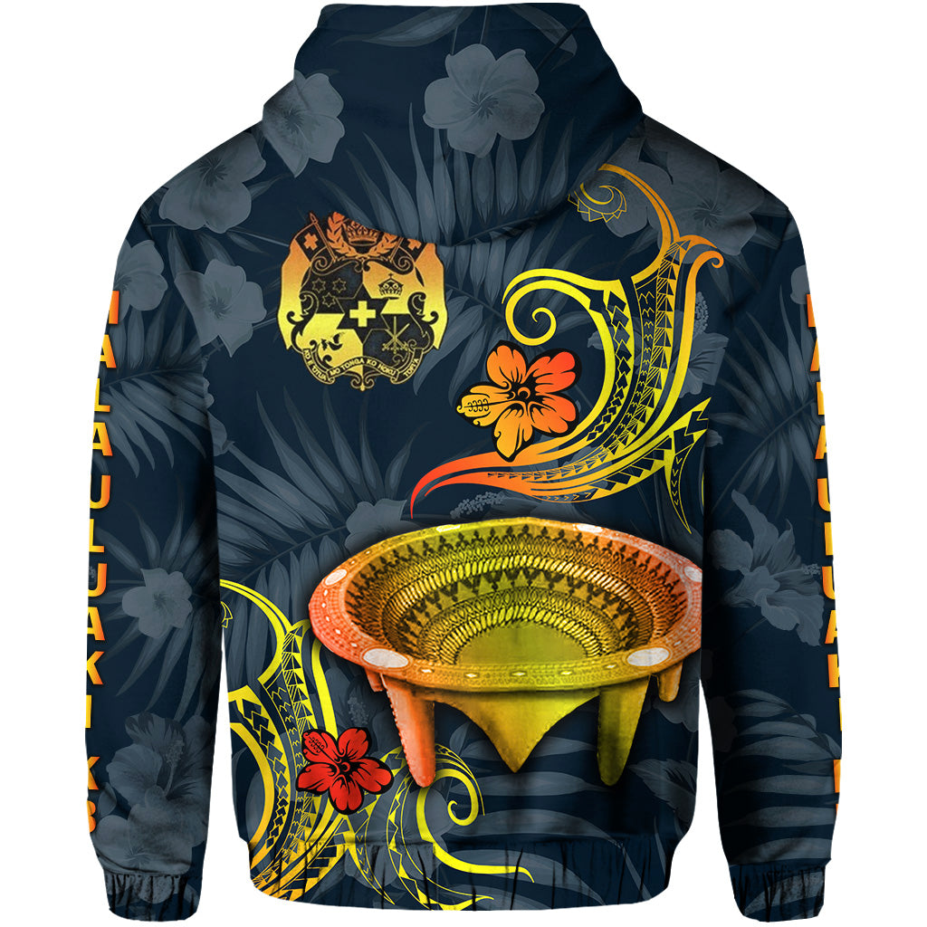 Personalized Tonga Hala Uluaki Kava Club Hoodie Tonga Kumete Kava LT8 - Polynesian Pride