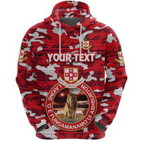 Custom Kolisi Tonga Hoodie Mate Maa Tonga Camouflage Vibes Lion Ashburton - Polynesian Pride
