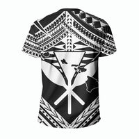 Hawaii Shark Polynesian Kanaka White T Shirt Candy Style - Polynesian Pride