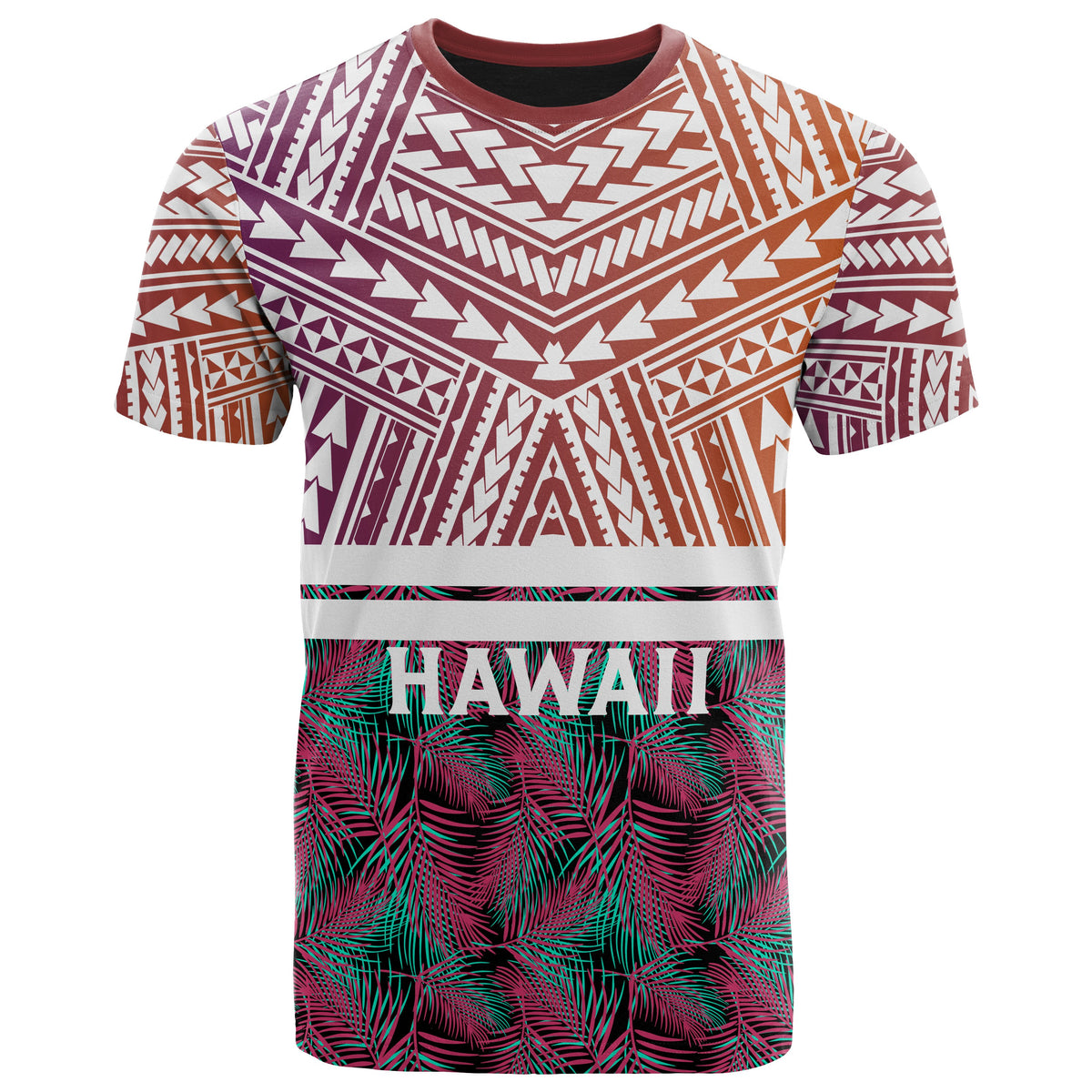 Hawaii Summer Tropical Polynesian Kanaka Womens T Shirt - Polynesian Pride