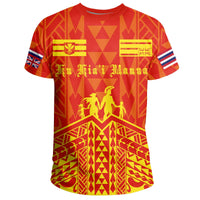 Hawaiian Mauna Kea T shirt Ku Kiai Mauna - Polynesian Pride