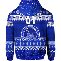Custom Tupou College Toloa Old Boys Christmas Hoodie Simple Style LT8 - Polynesian Pride