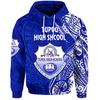 Custom Tonga Tupou High School Hoodie Simple Vibes, Custom Text and Number LT8 - Polynesian Pride