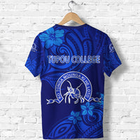Kolisi Ko Tupou College Tonga T Shirt Unique Vibes Full Blue - Polynesian Pride