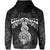 New Zealand Hoodie, Poutama Maori Twist Pullover Hoodie Black - Polynesian Pride