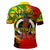 Vanuatu Independence Day Grunge Polo Shirt LT10 - Polynesian Pride