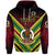 Vanuatu Special Independence Anniversary Hoodie Creative Style Gradient Red LT8 - Polynesian Pride