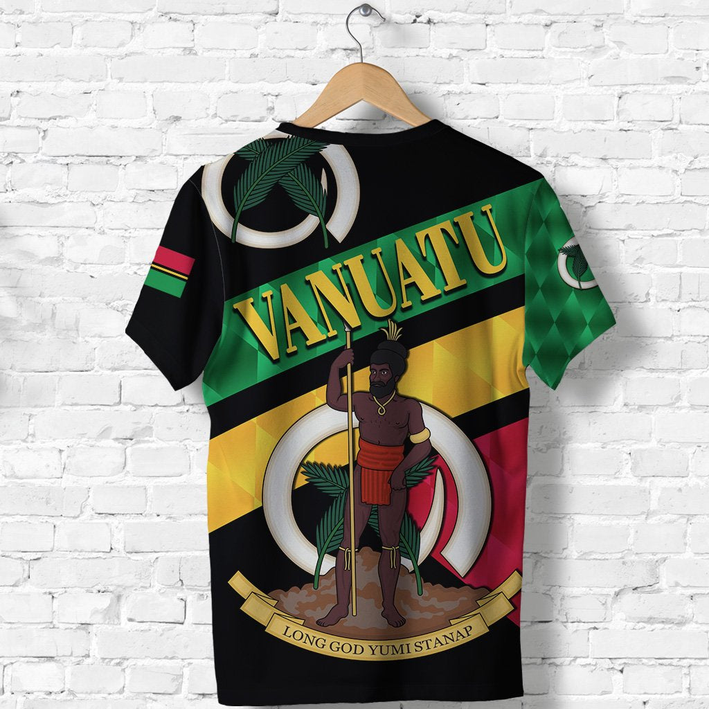 Vanuatu Rugby T Shirt Sporty Style - Polynesian Pride