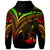 Vanuatu Hoodie Reggae Color Cross Style - Polynesian Pride