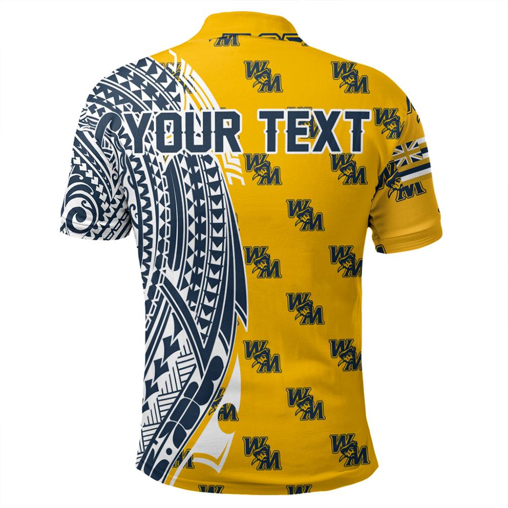 Custom Hawaii Polo Shirt Waipahu High Tribal Kakau Polo Shirt - Polynesian Pride