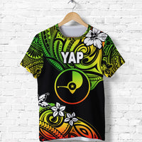 FSM Yap T Shirt Unique Vibes Reggae LT8 - Polynesian Pride