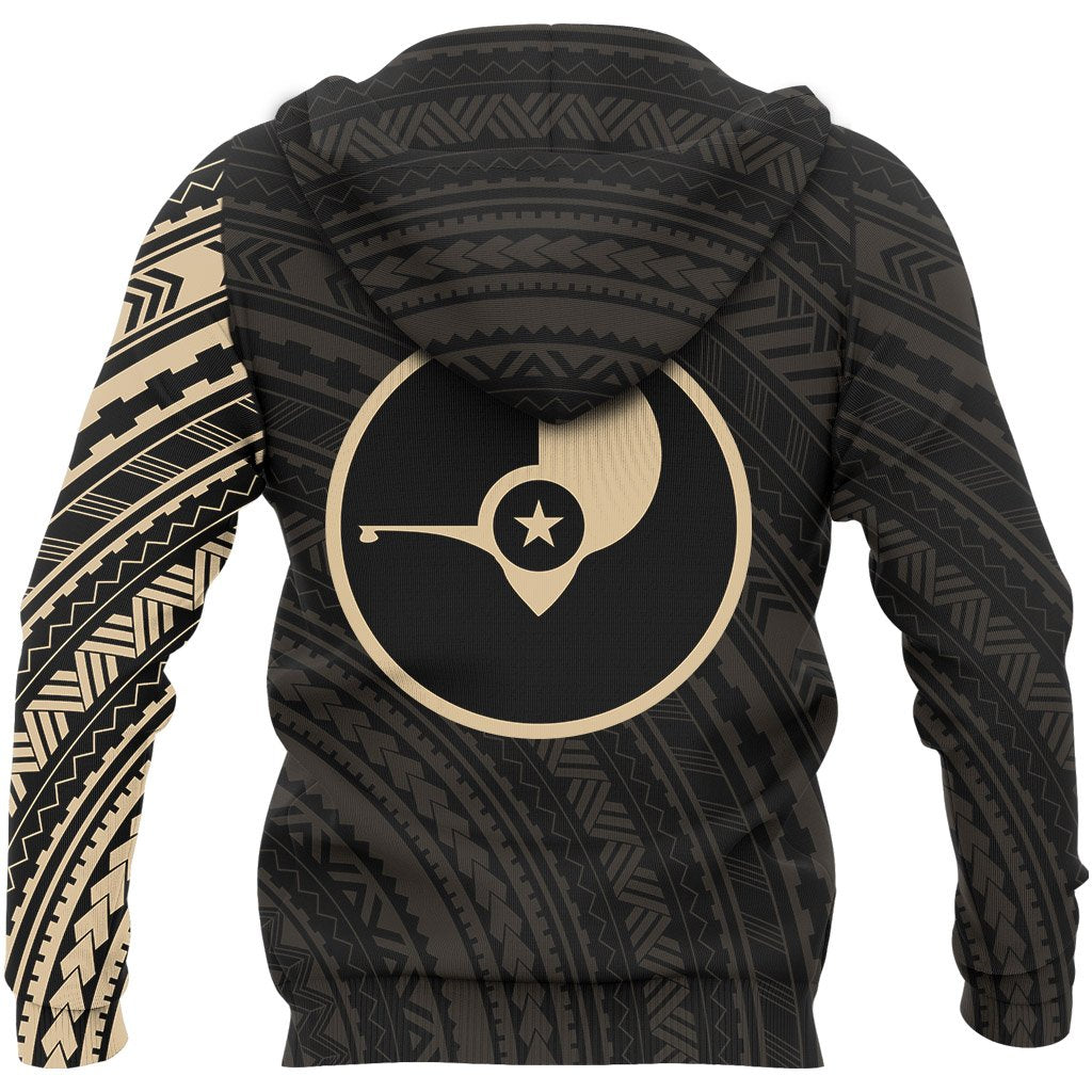 Yap Hoodie Yap Flag Polynesian Tattoo Style Version 2.0 - Polynesian Pride